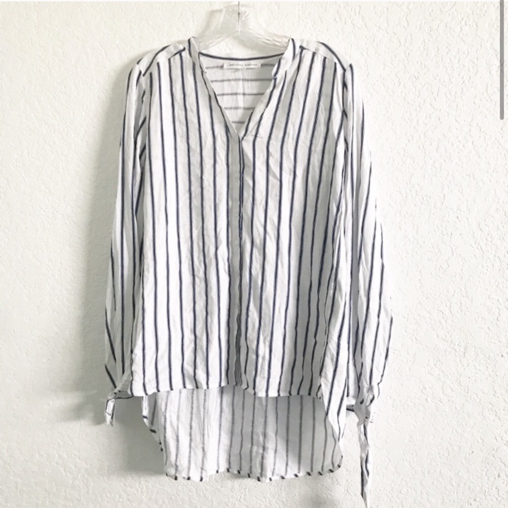 Melissa Nepton Anthropologie Striped Blouse